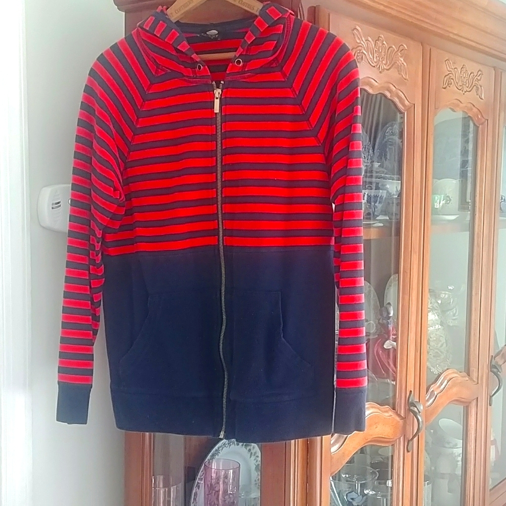 JONES NEW YORK SWEATSHIRT WITH HOOD